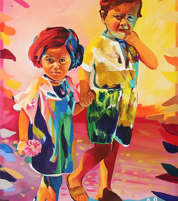 Portrait d&rsquo;enfants « Nuray et Muslum »